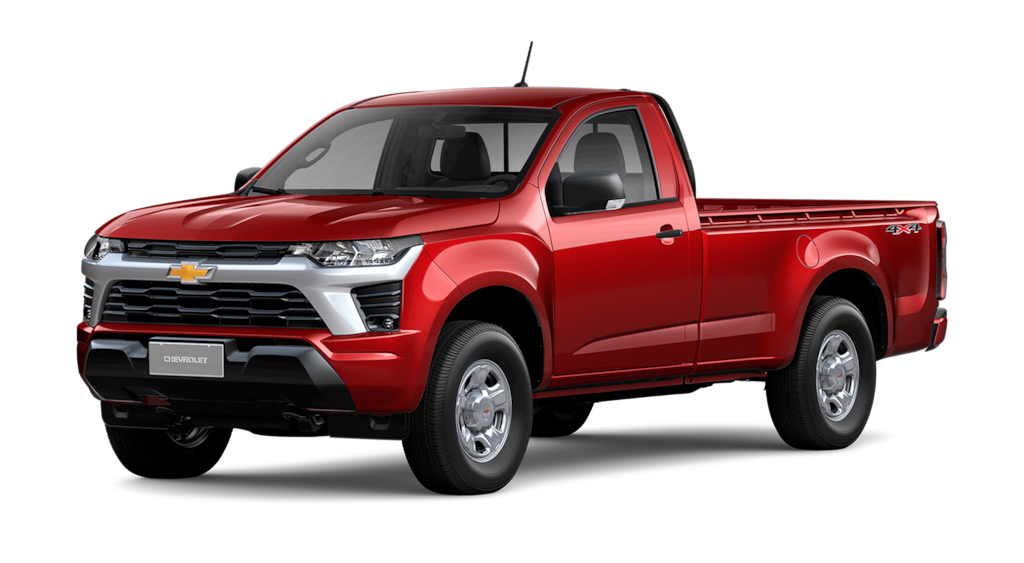 Comprar picape S10 Cabine Simples vermelho scarlet na Chevrolet